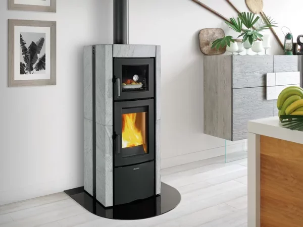 LaNordica Extraflame Ester Forno free-standing wood stove